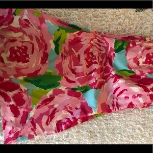 Lilly Pulitzer strapless dress